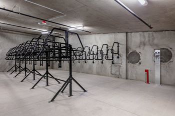 Bike storage & repair station